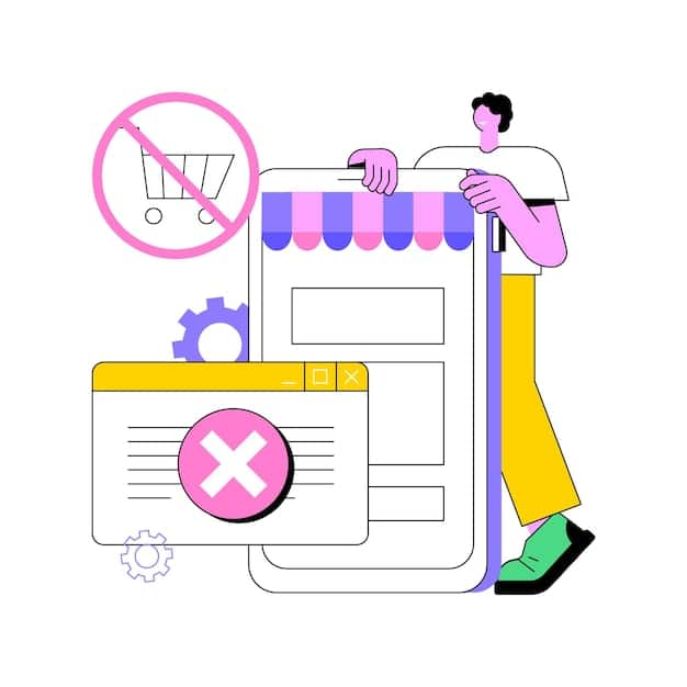 A conceptual illustration showing an e-commerce website interface adapting to the new tax rule. The image highlights features like automatic tax calculation, real-time updates on tax rates, and easy-to-understand tax breakdowns for customers.