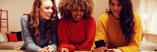 A close-up of a diverse group of people using their smartphones to shop online in various settings such as a café, a park, and public transportation. The scene emphasizes the ubiquity and convenience of mobile shopping in everyday life.