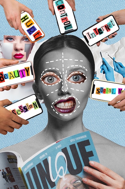 A collage showcasing various e-commerce influencer marketing platforms, each highlighting their unique features and benefits, such as AI-powered analytics, influencer discovery tools, and campaign management dashboards.
