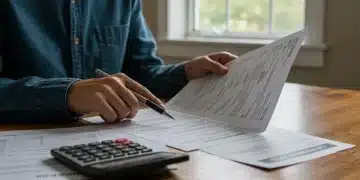 Homeowner reviewing property tax assessment notice 2025